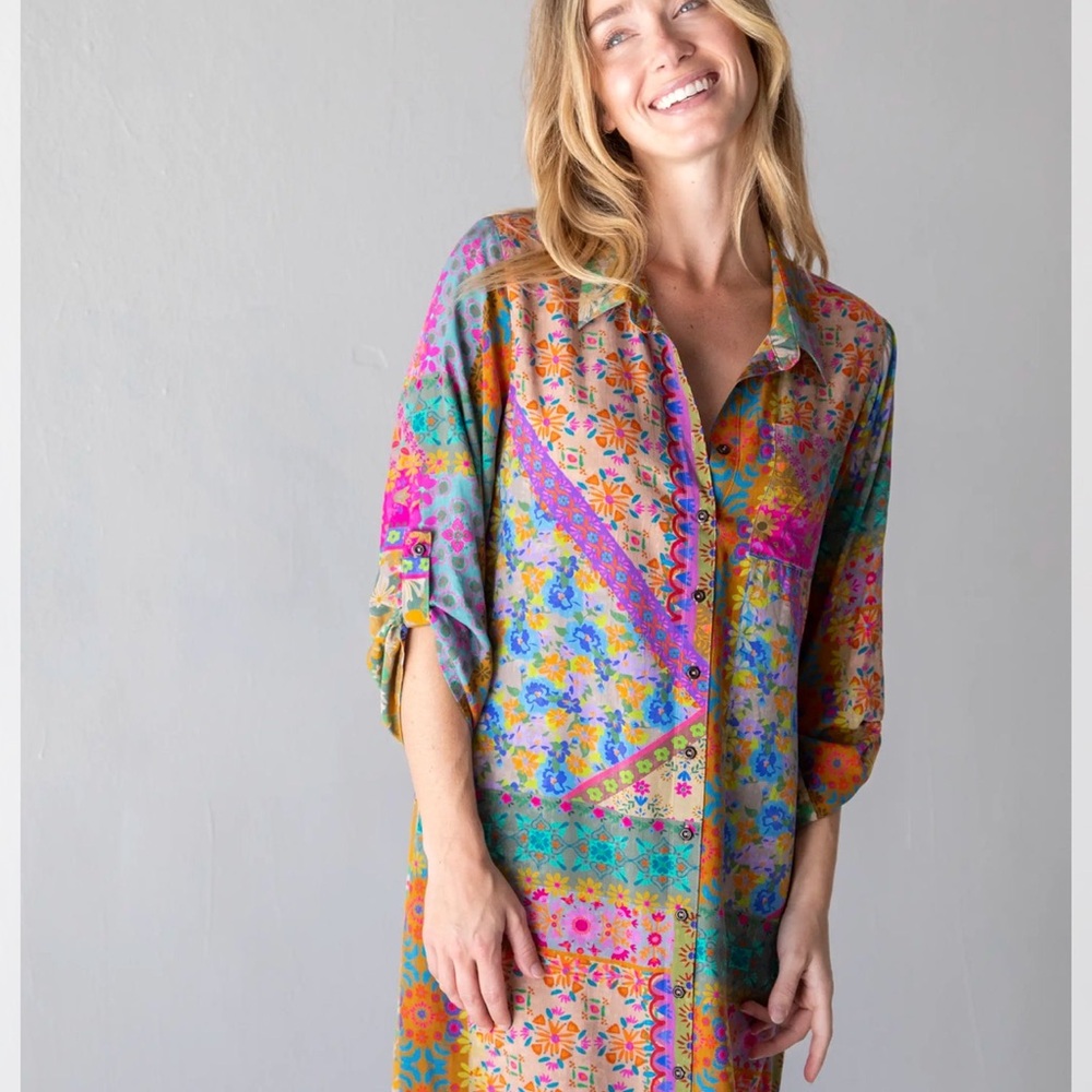NATURAL LIFE Lola shirt dress